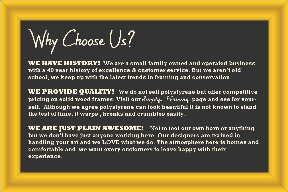 KC Frames Custom Picture Framing