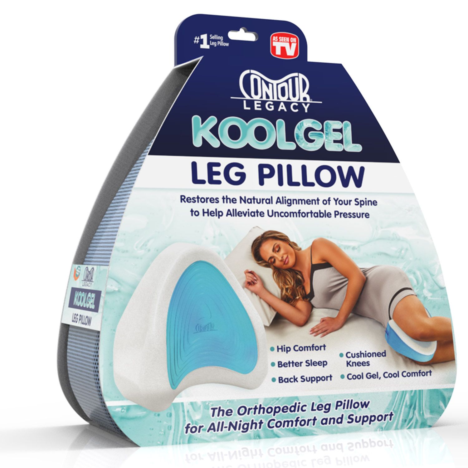 Contour Cool Flex CPAP Pillow Cooling Pillow For CPAP Users