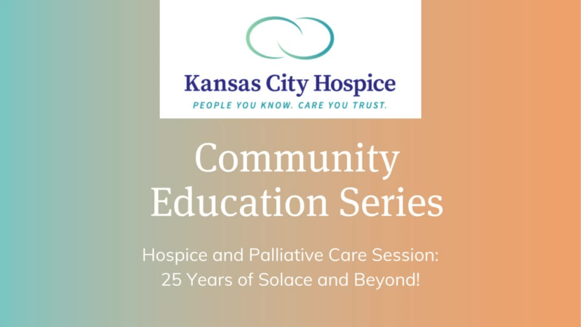 25 Years of Solace and Beyond! Kansas City Hospice & Palliative Care