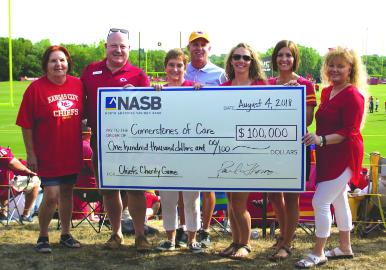 Cornerstones of Care Chiefs Charity Game The Independent