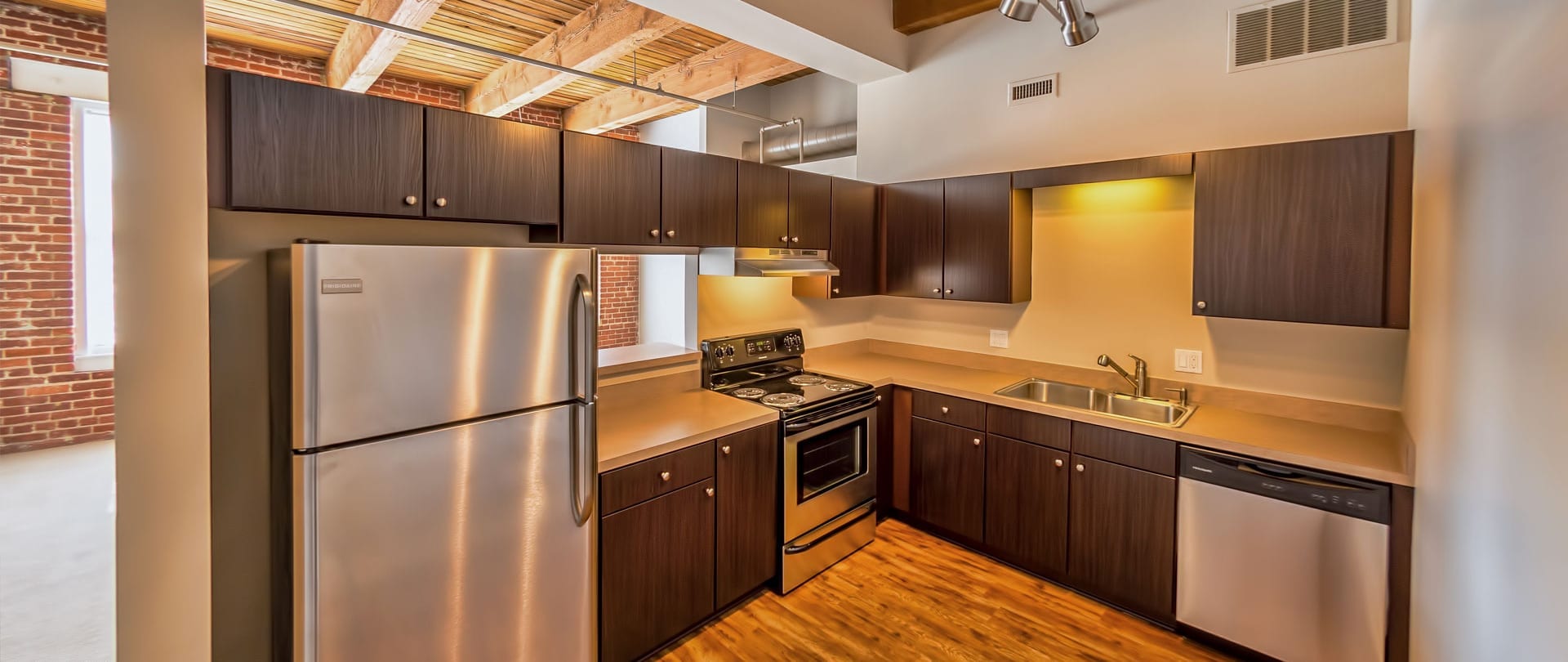 Two Bedroom Loft Special at Trolley Park Kansas City Lofts, Condos & Apartments