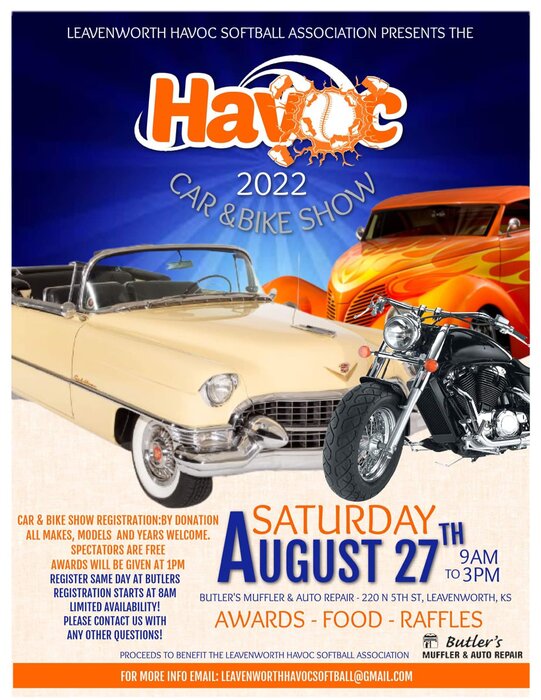 Leavenworth Havoc Car & Bike Show Kansas Country Living Magazine
