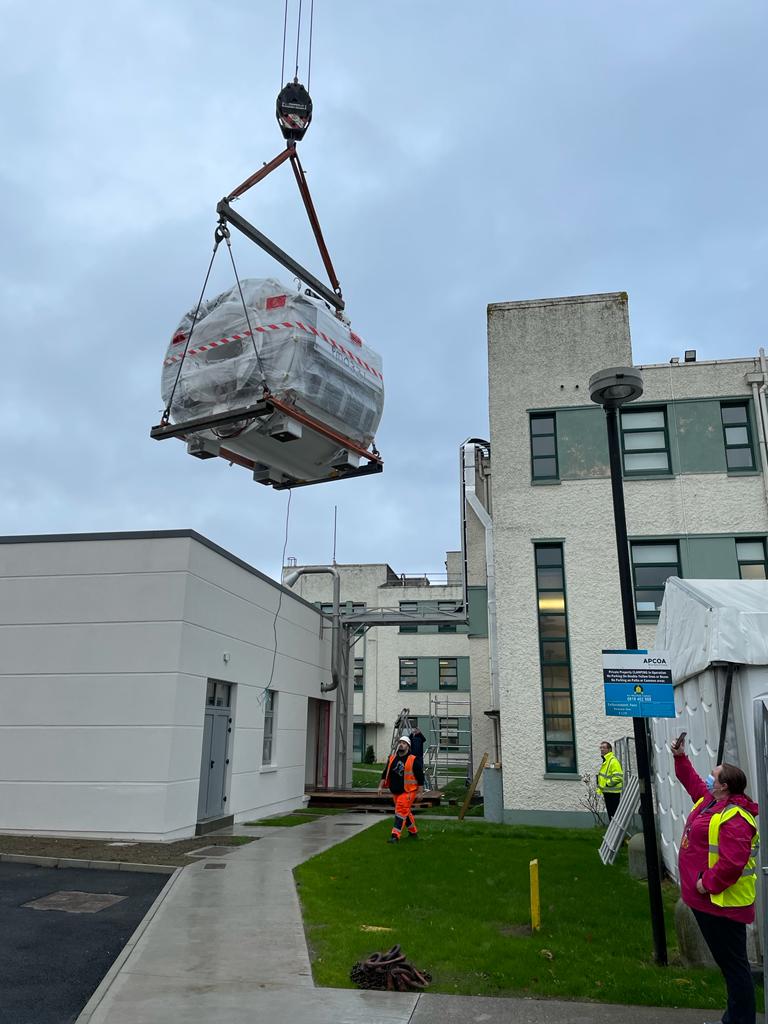 New MRI scanner arrives at St Luke's Hospital