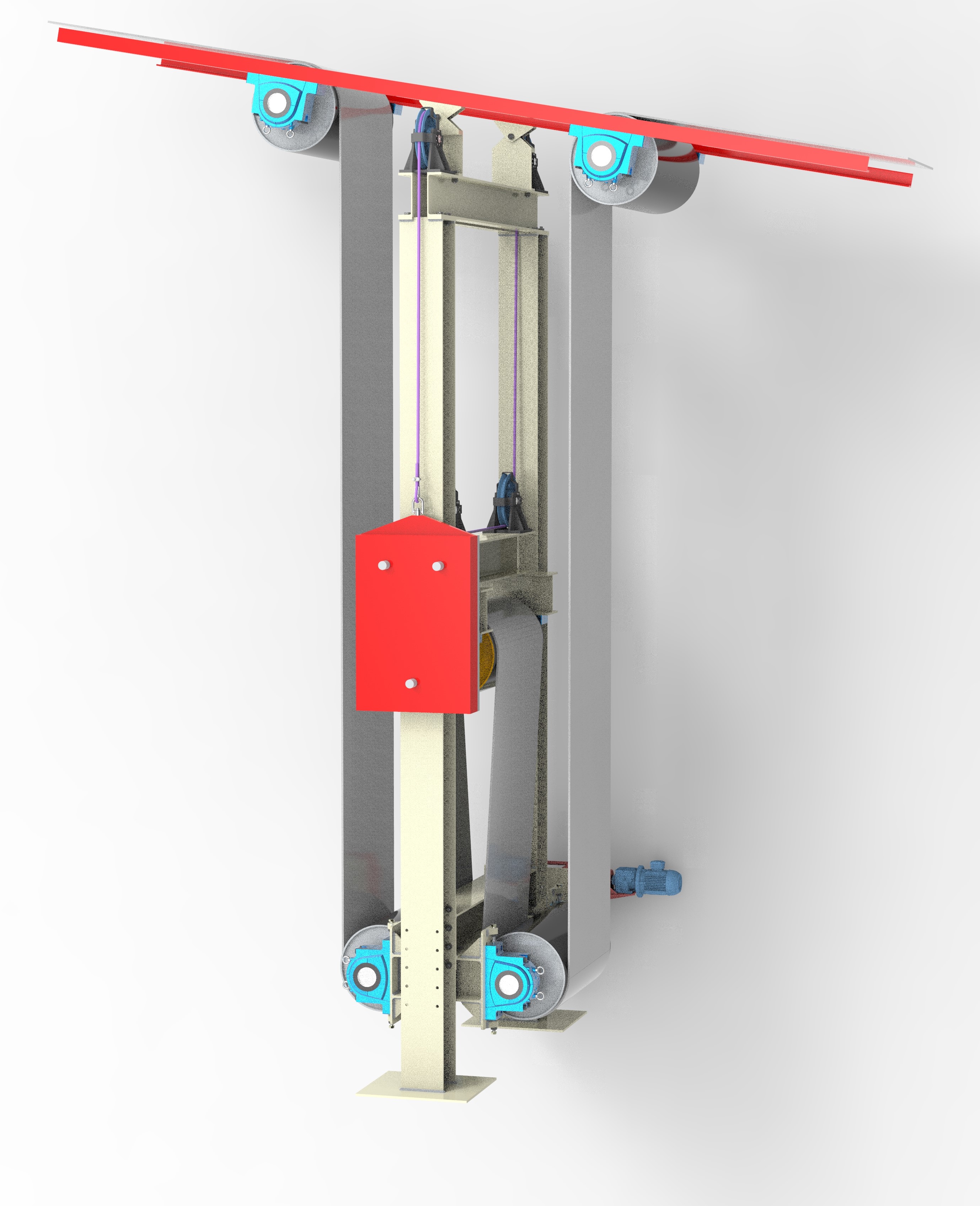 Vertical Safety Takeup Station KCM Engineers cc