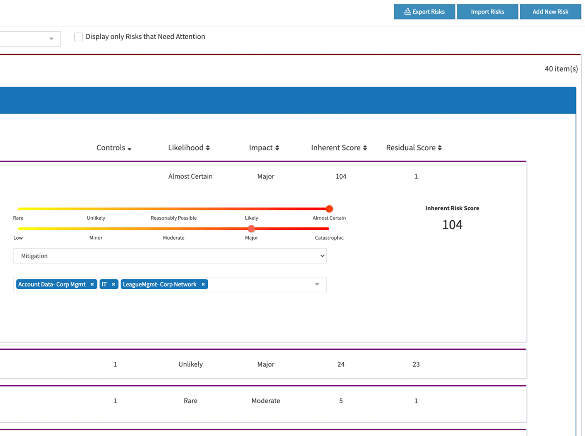 KCM GRC Risk Management