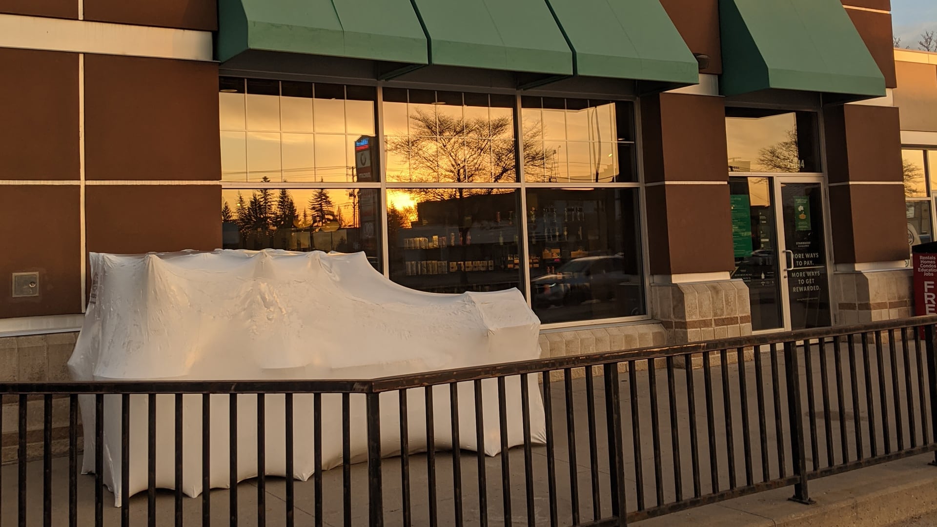 Weatherproof Shrink Wrap for Patio Furniture