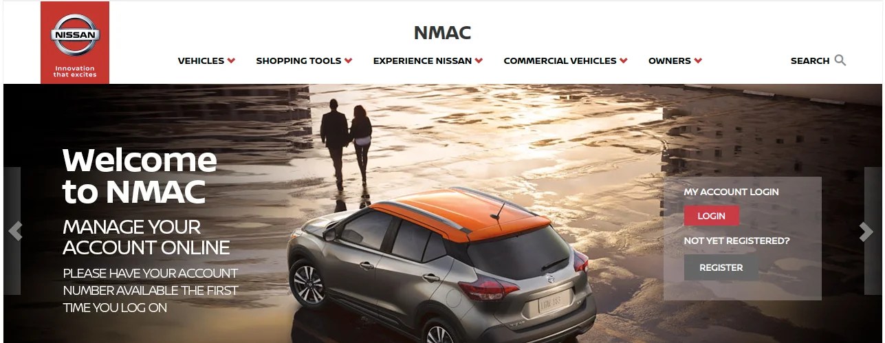 Pay Your Nissan Financing Auto Loan Bill Online