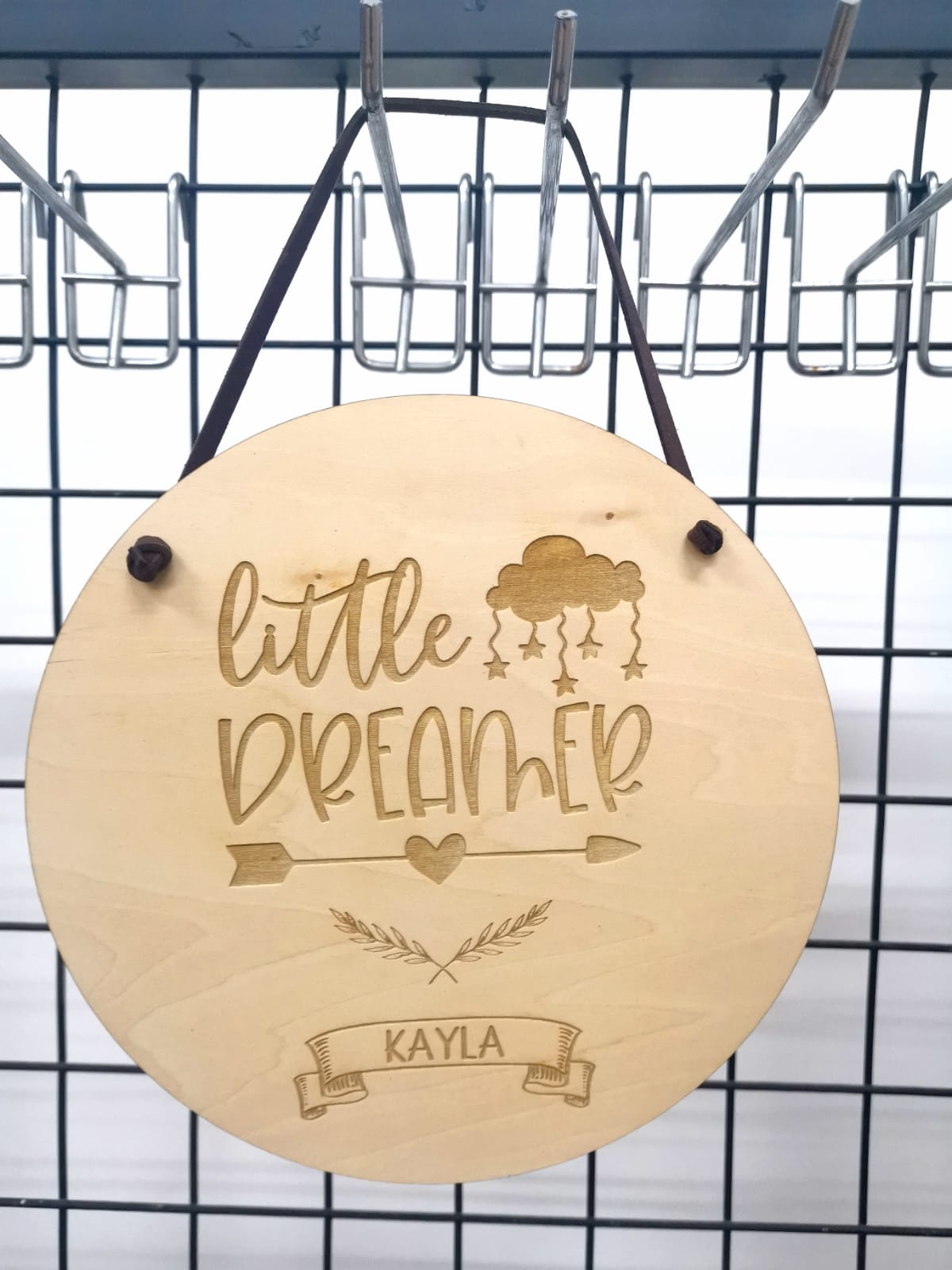 Baby Series Wall Plaque Wood (25 Designs Available) Kcottage Studio