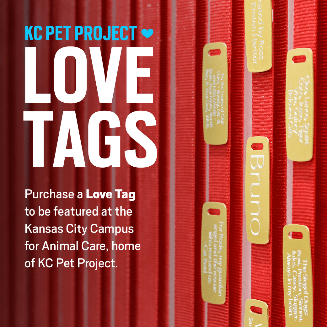Love Tags / Kennel Sponsorships KC Pet Project