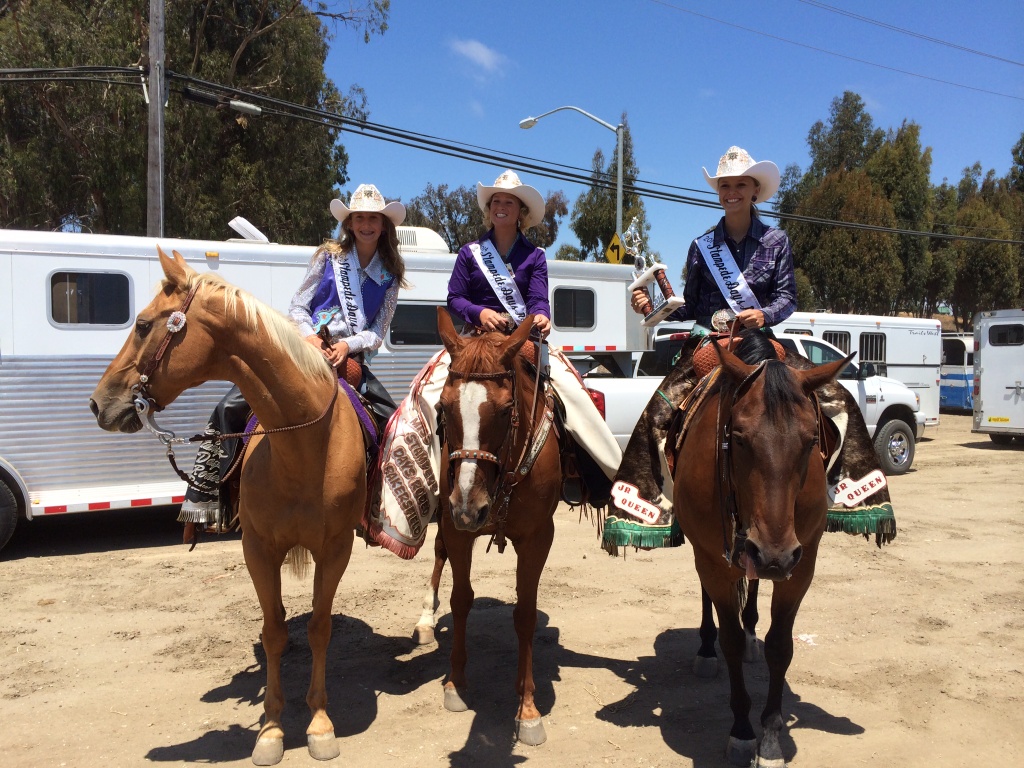 Salinas Rodeo Parade 2014 Kern County Sheriff's Mounted Posse