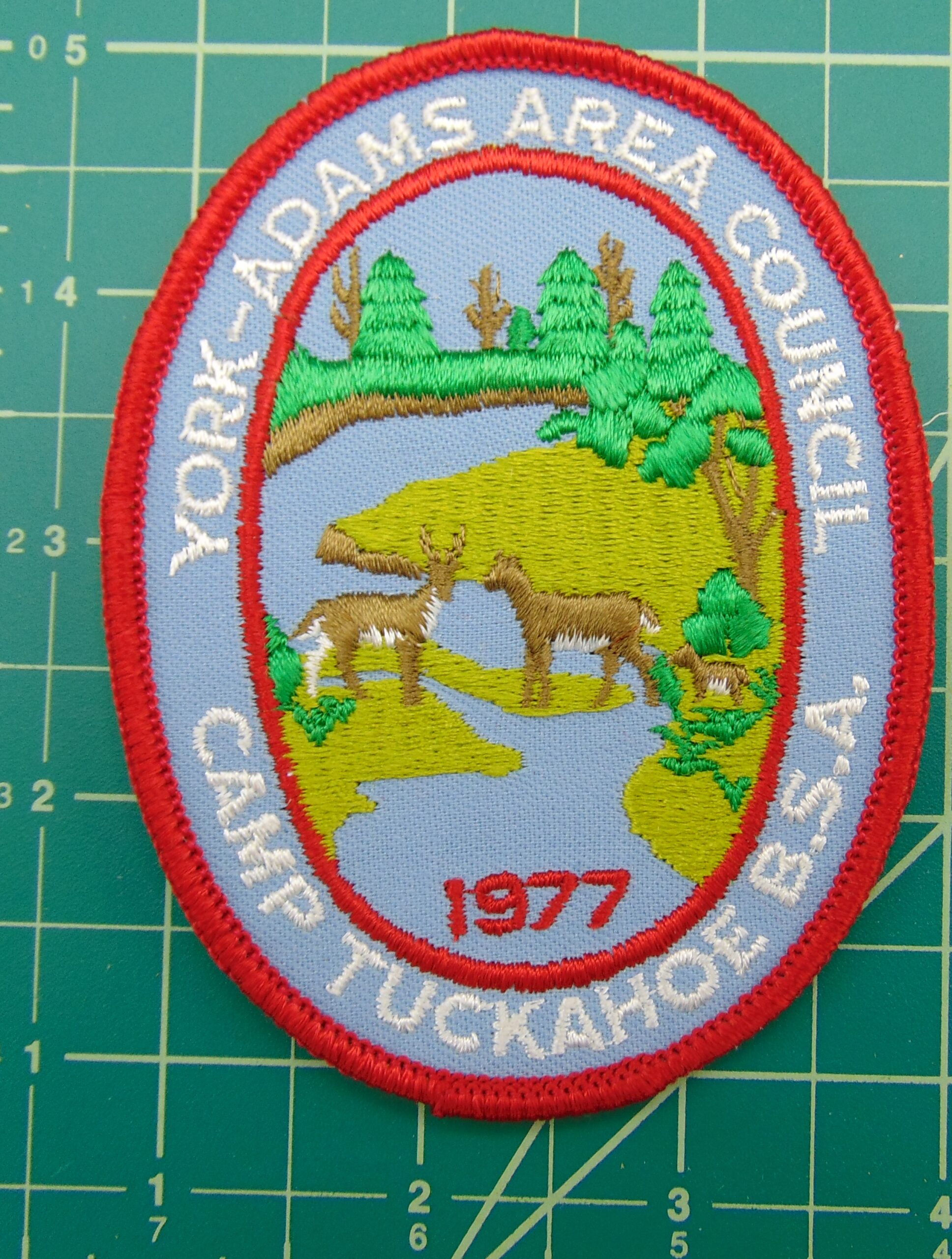 Vintage Boy Scouts of America BSA York Adams Council Camp Tuckahoe 1977