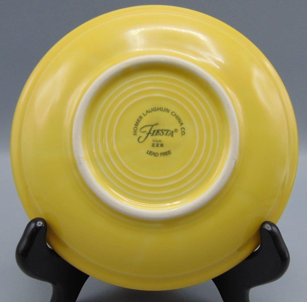 Fiesta Fiestaware Sunflower Yellow Saucer p86