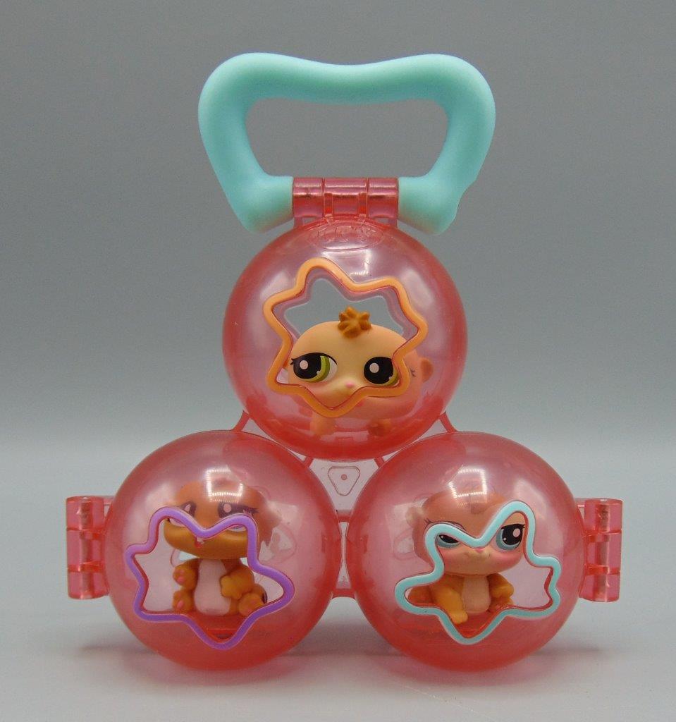 Littlest Pet Shop Authentic Hamster Petriplets 1477 1478 1479 LPS