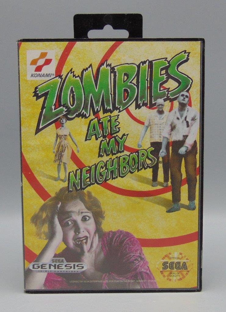Zombies Ate My Neighbors (Sega Genesis, 1993) No Manual