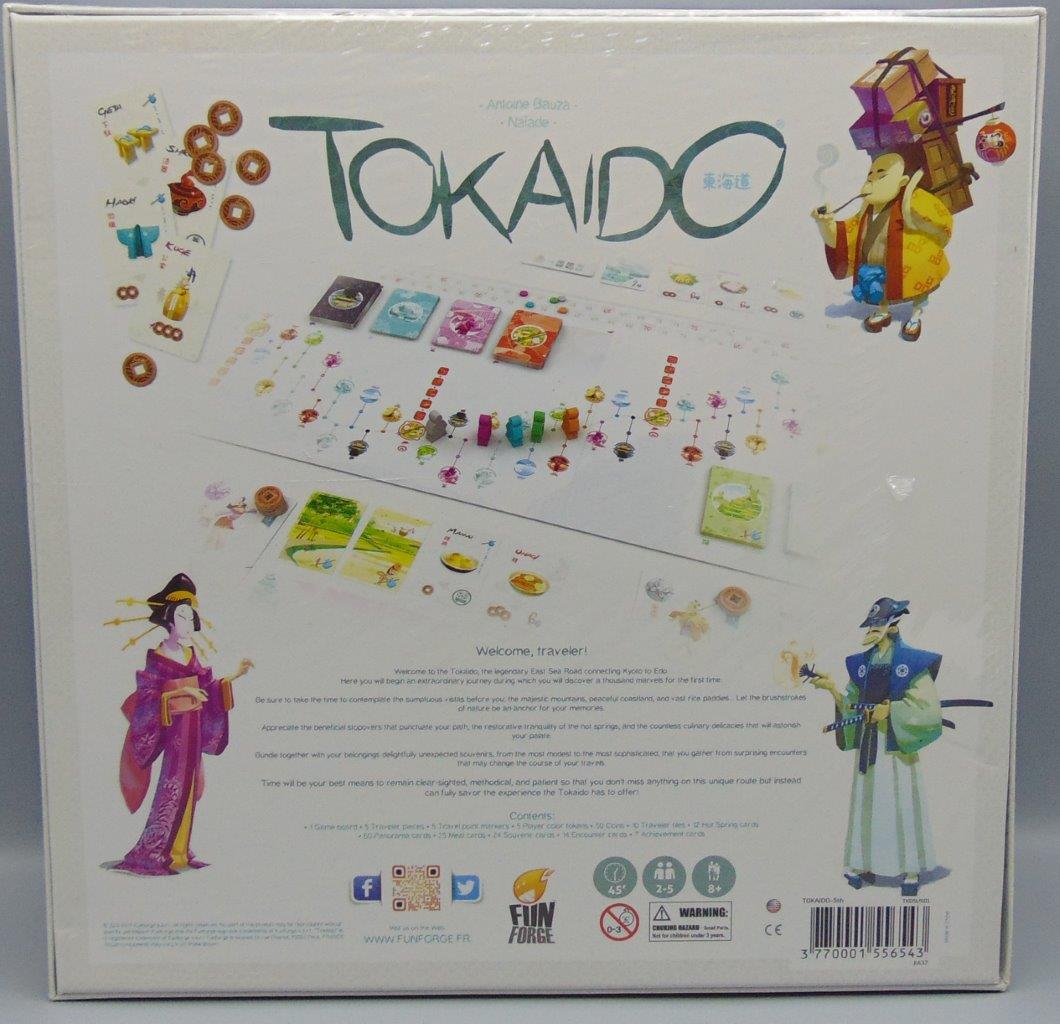 Tokaido Board Game By Fun Sealed Brand New