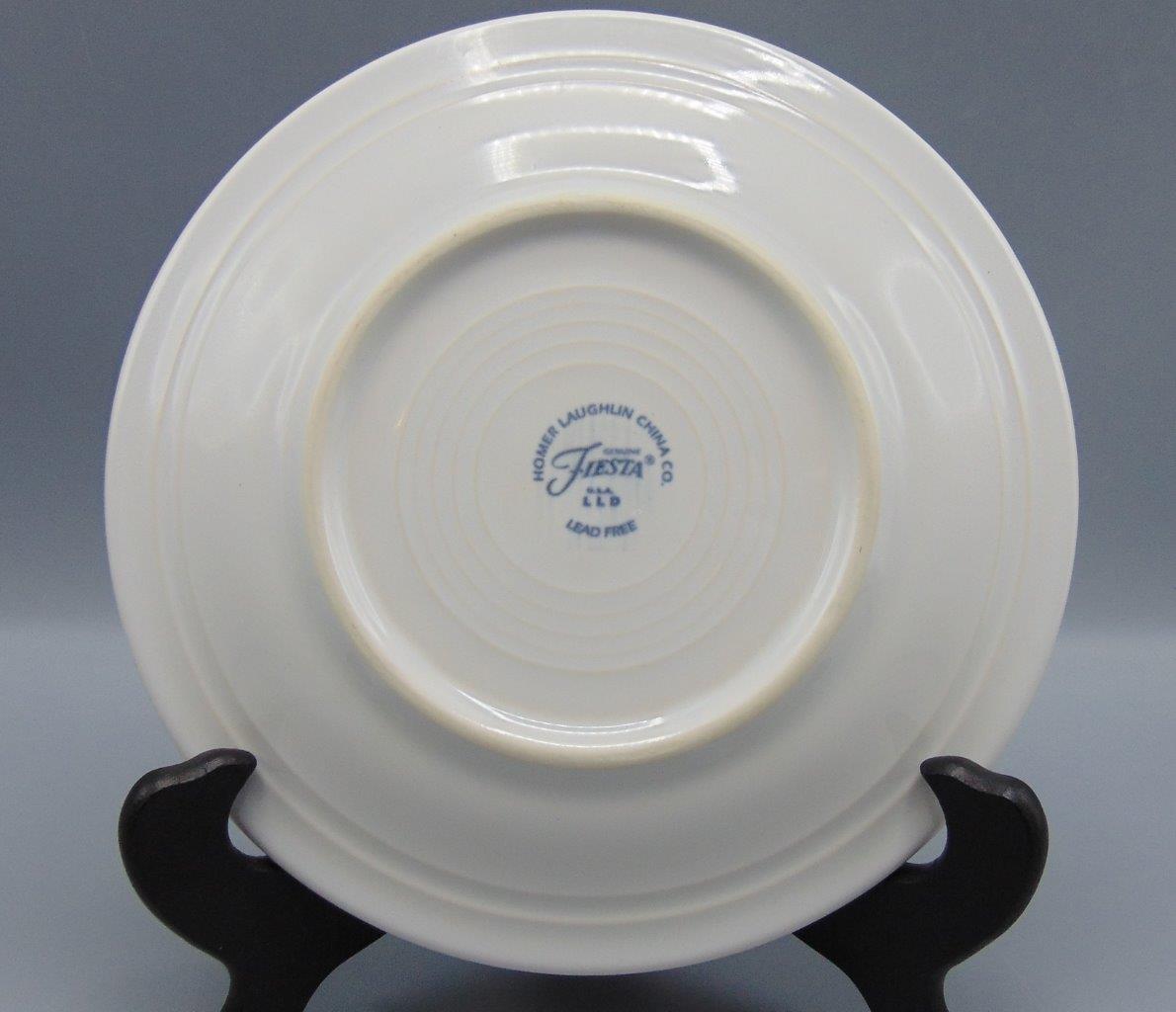 Fiesta Fiestaware White Salad Plate P86