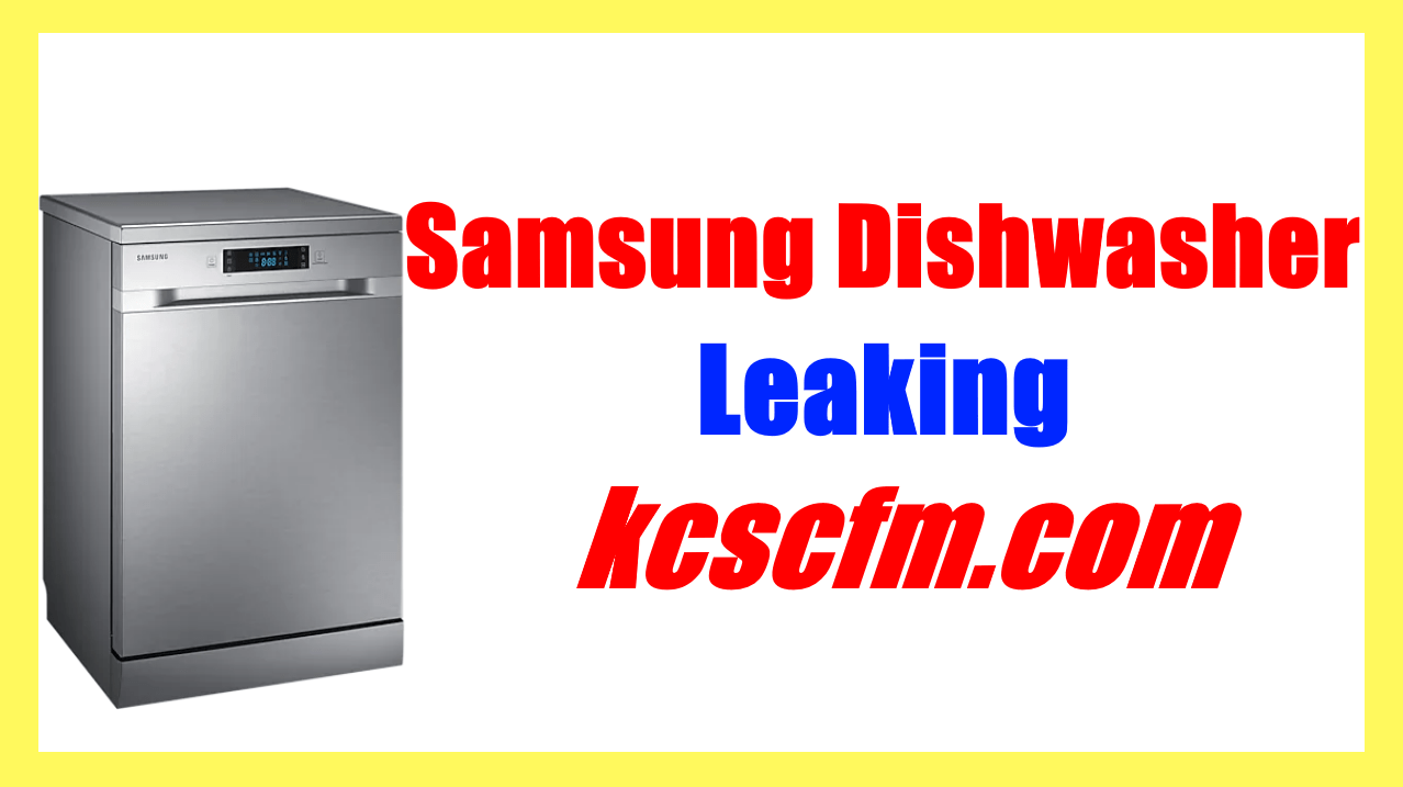 7 Reasons Why Samsung Dishwasher Leaking Let's Fix It