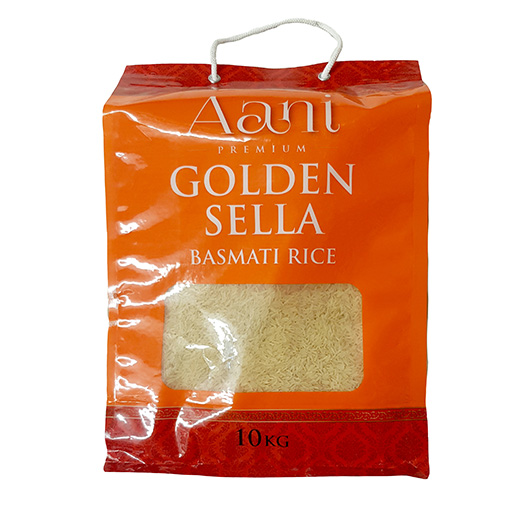 AANI GOLDEN SELLA BASMATI RICE 10KG KDC Halal Foods