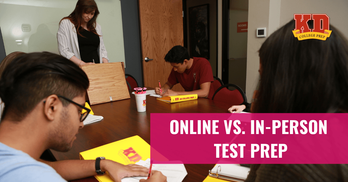 InPerson vs. Online Test Prep KD College Prep