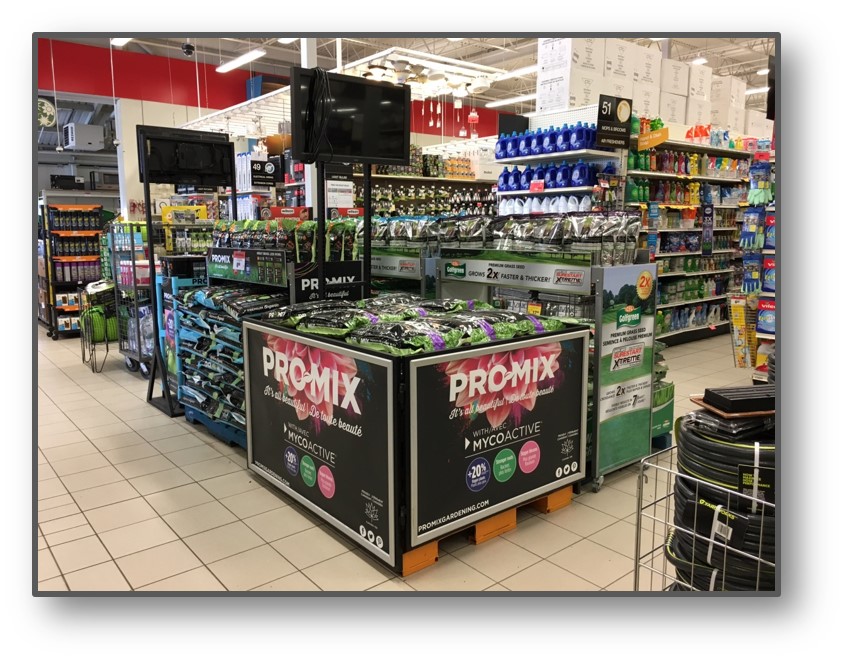 Canadian Tire KD Displays