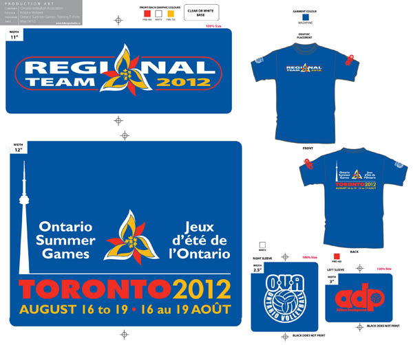 Ontario Volleyball Hype ‹ K Design Studio