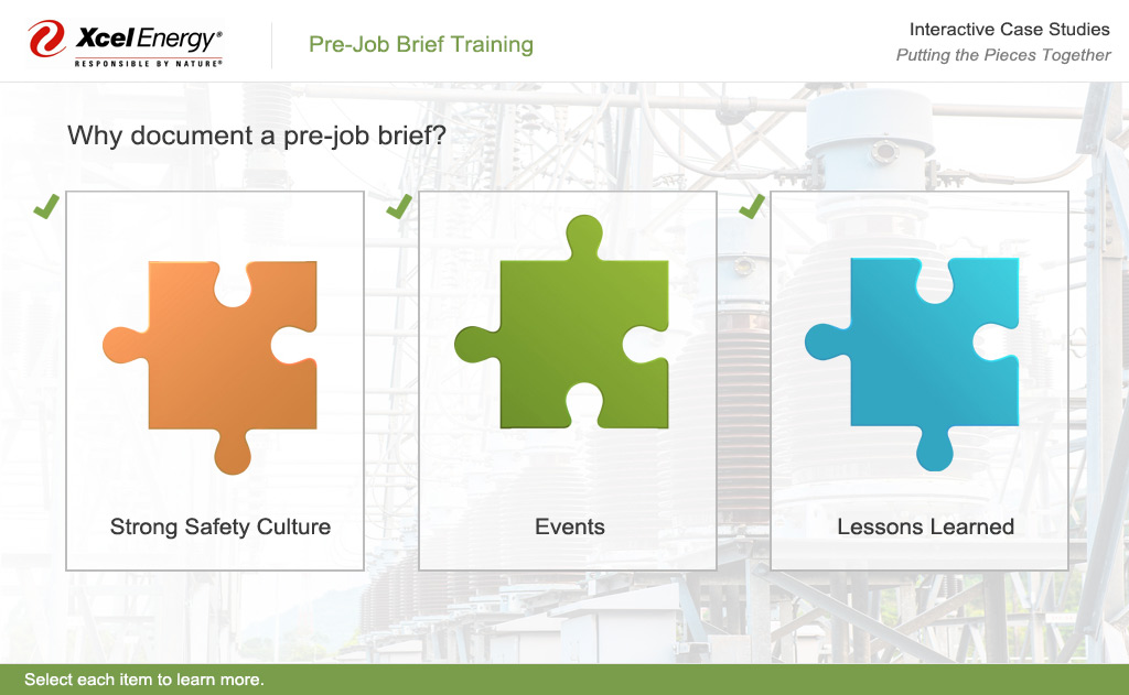 Xcel Energy Prejob Brief KDG InterActive