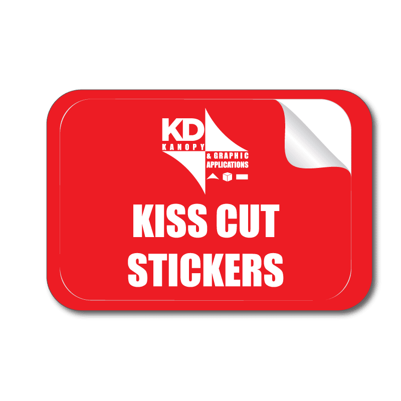 Kiss Cut Stickers KD Kanopy Custom Canopies, Tents, and Signage