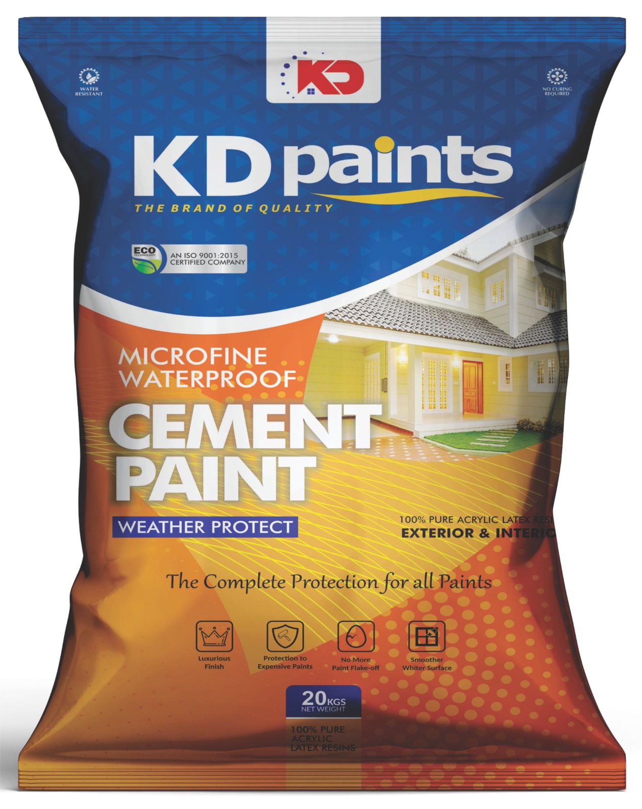 CEMENT PAINT INTERIOR & EXTERIOR 20 KG kd Paints