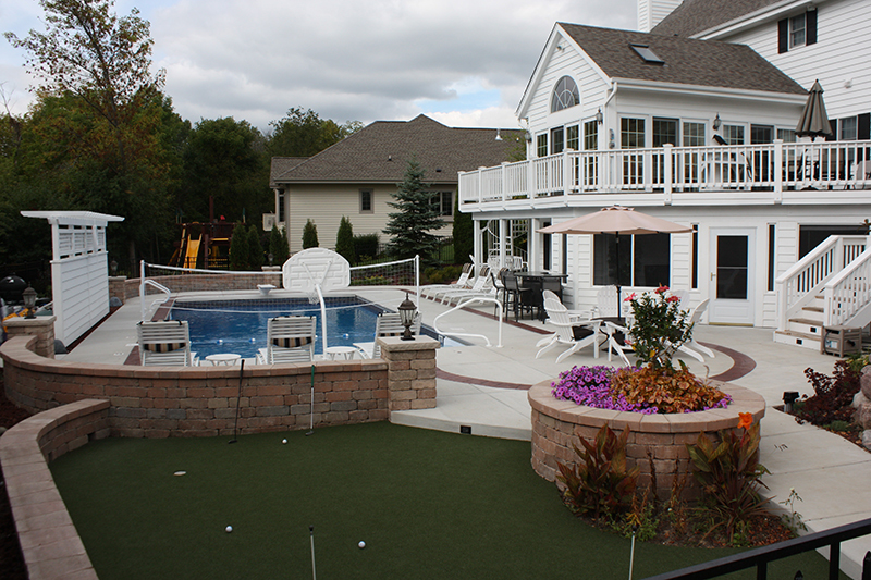 KD Poolscapes Pool Builder, Racine, Milwaukee, Inground Pools, Custom