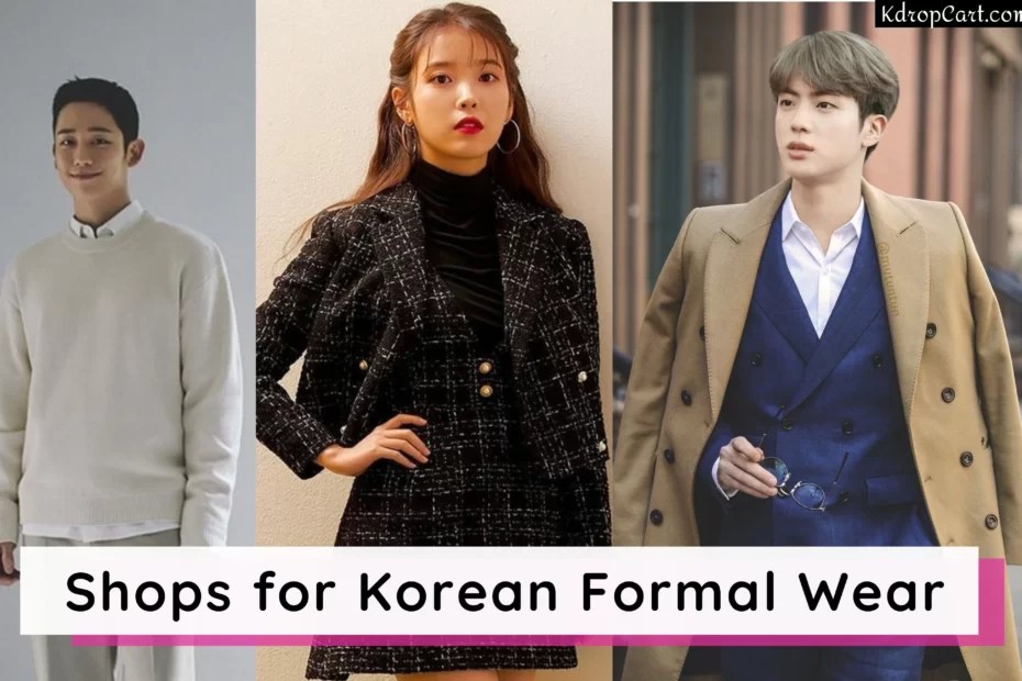 6 Best international shops for Korean Formal Fashion in 2024? KdropCart