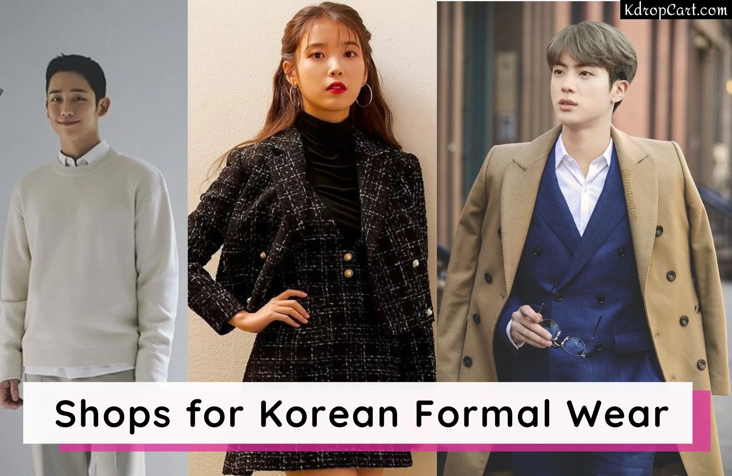 6 Best international shops for Korean Formal Fashion in 2024? KdropCart
