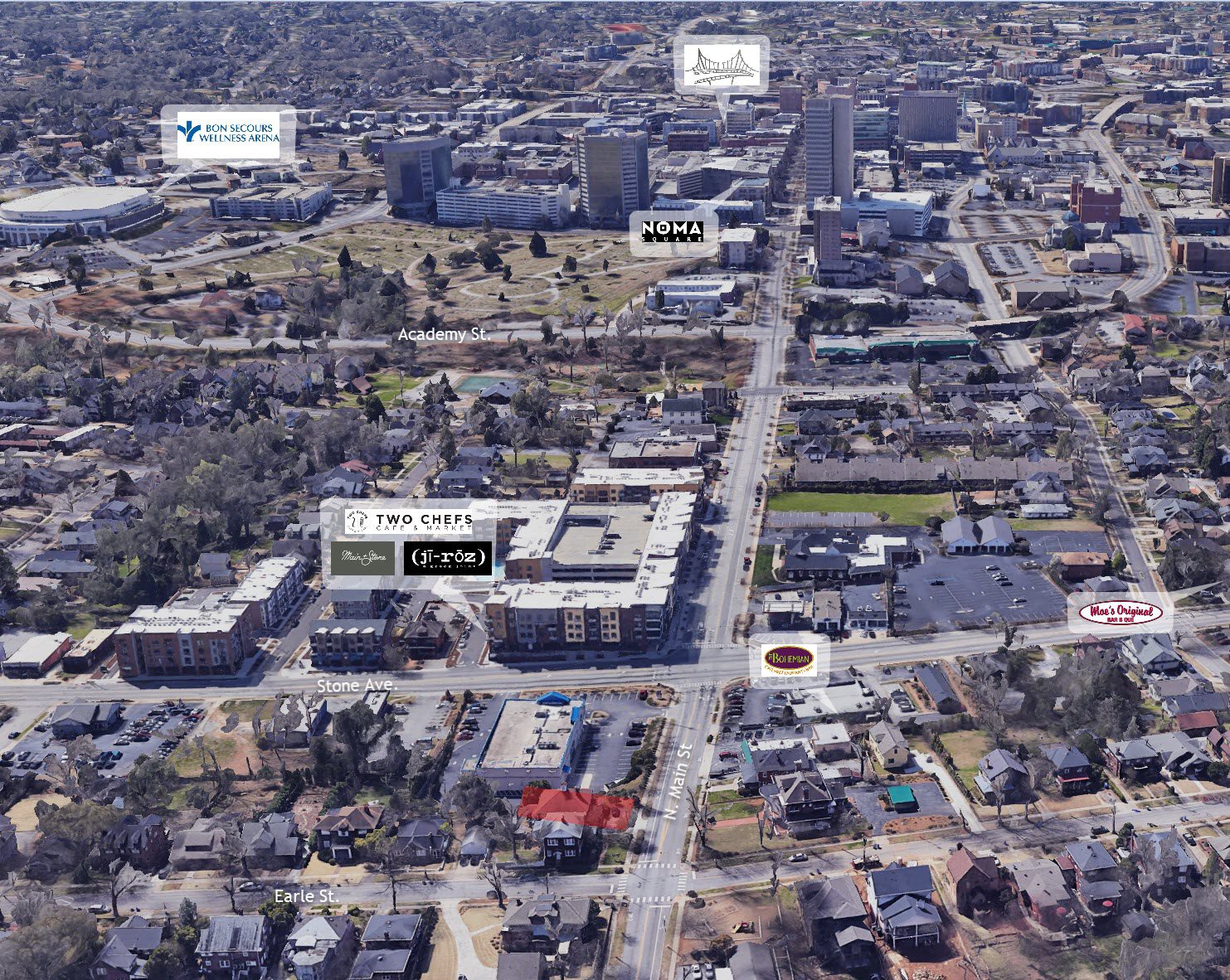 712 N. Main Street, Greenville, SC 29609 KDS