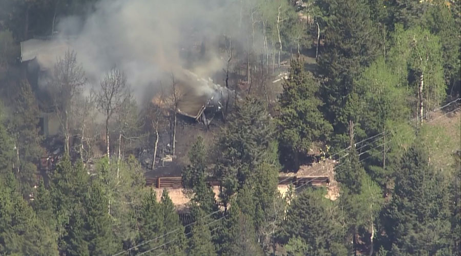 One person injured in Conifer house fire FOX31 Denver