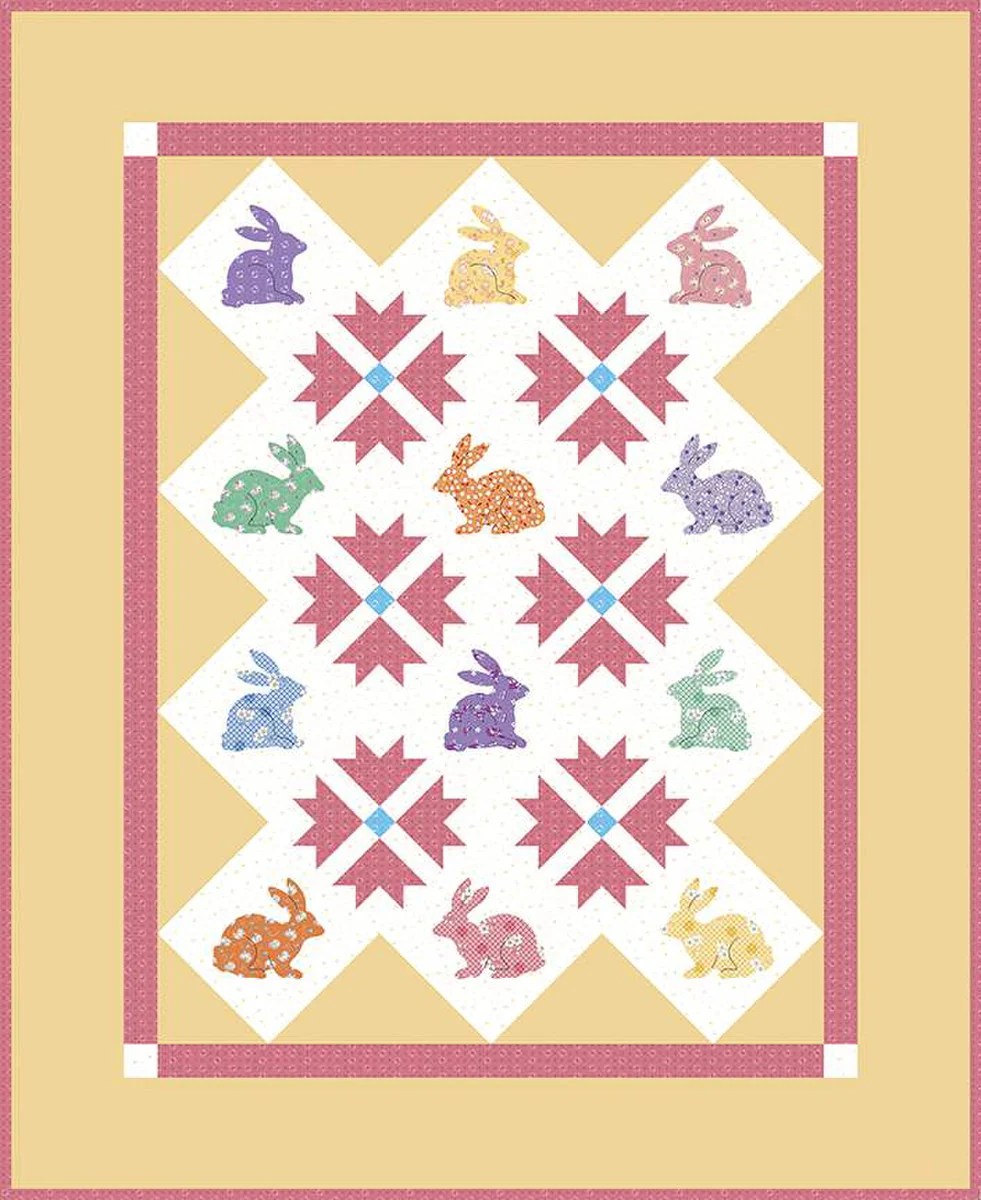 Buttermilk Basin Design Co. Sweet Cottontails Quilt Pattern Keaton Quilts