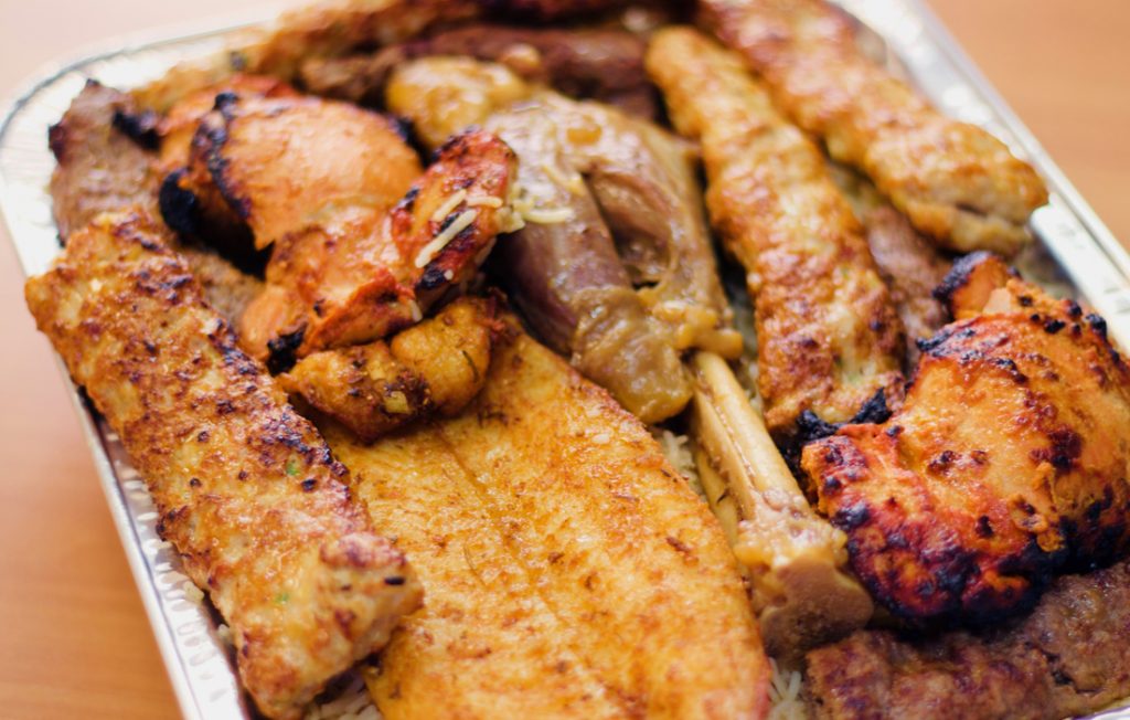 Mini Platter Zabiha Halal Restaurant Kebab Uncle