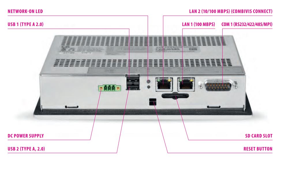 KEB C6 HMI with Allen Bradley PLC KEB