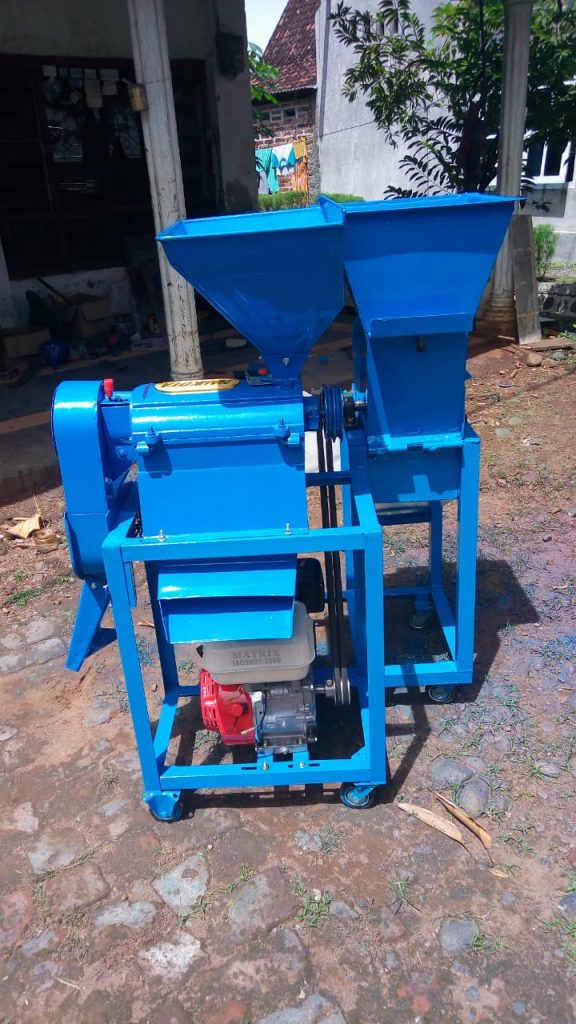 Jual Mesin Selep Gabah / Padi Jadi Beras Kebun Kelinci