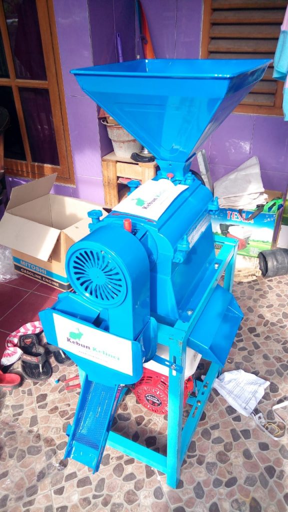 Jual Mesin Selep Gabah / Padi Jadi Beras Kebun Kelinci