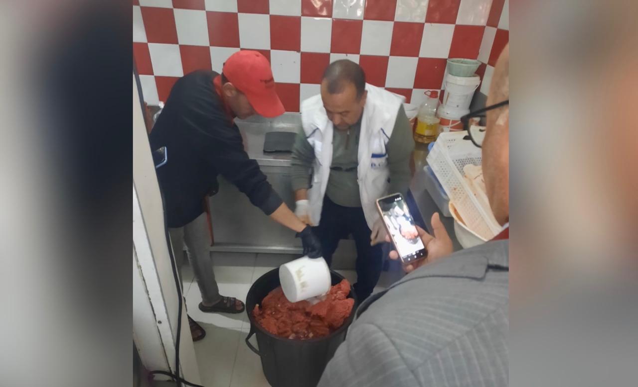 لحوم فاسدة