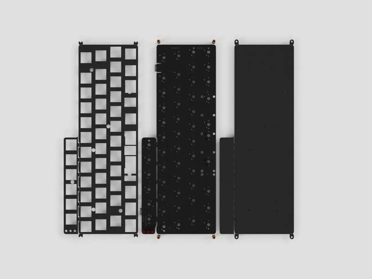 Monorail keyboard kit Keeb Supply