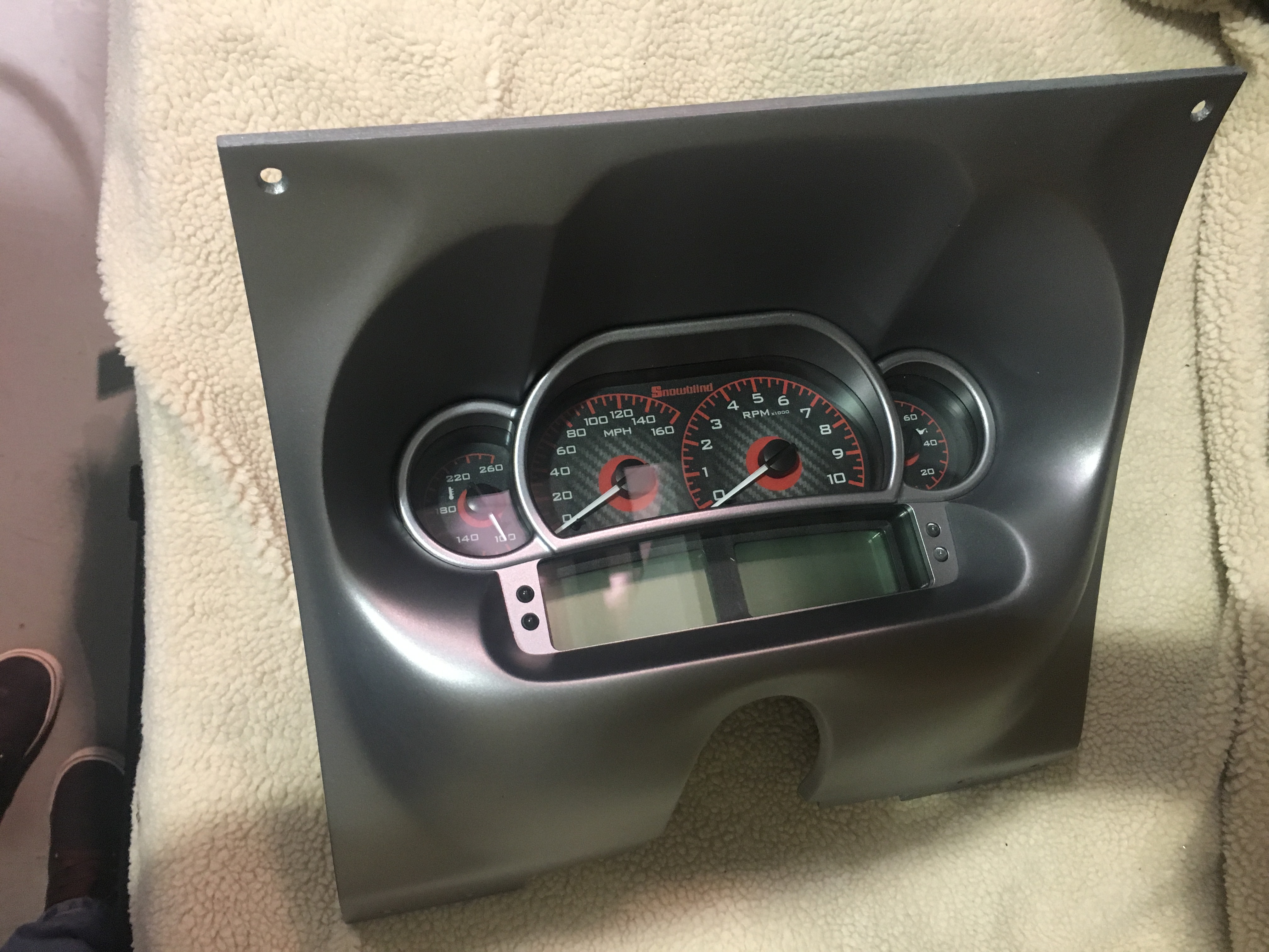 Gauge Bezel for '67'68 Chevy Camaro using Dakota Digital VH