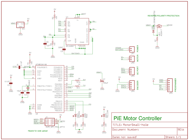 I2C Motor Controller Board | Me