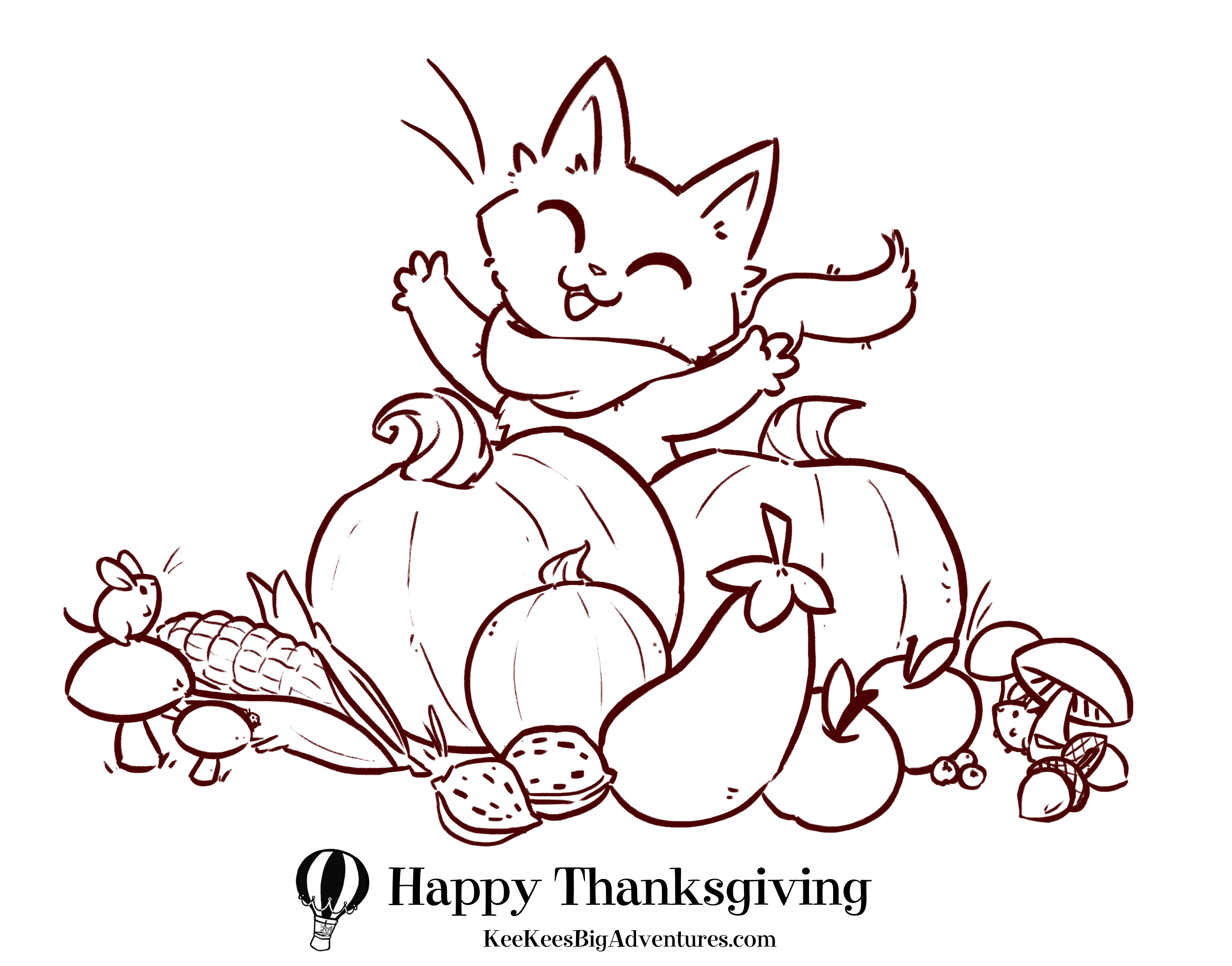 Happy Thanksgiving! KeeKee's Big Adventures