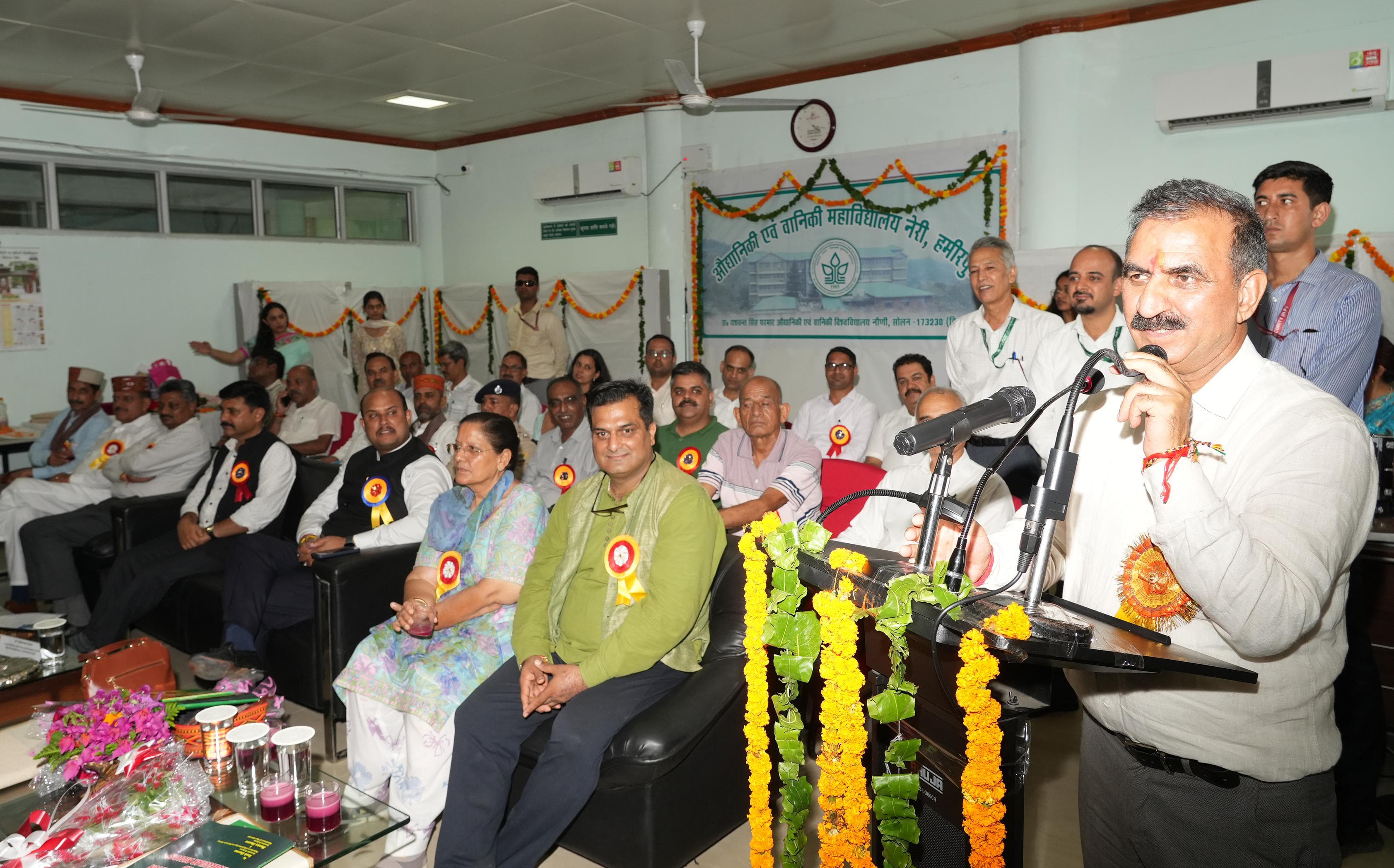 CM announces two crore rupees for boys hostel of Neri College Keekli