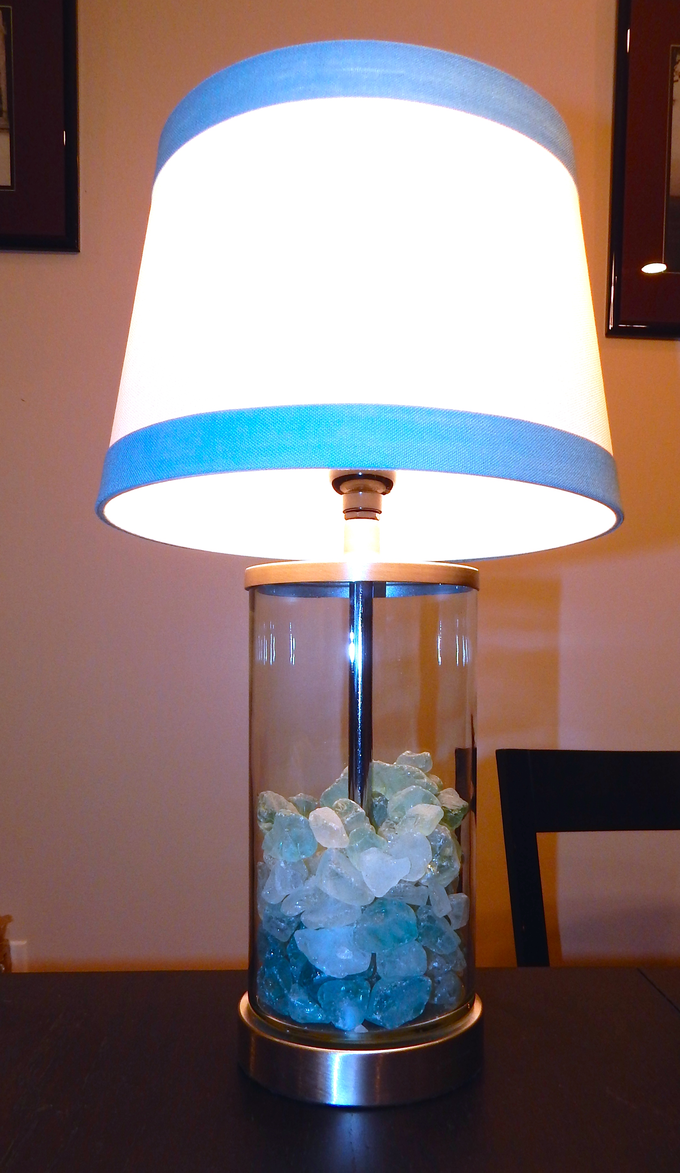 Sea Glass Lamp Keely