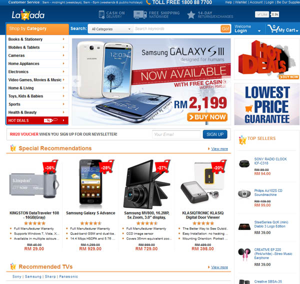 Lazada Malaysia Growing Fast as The Largest Online Shopping Mall