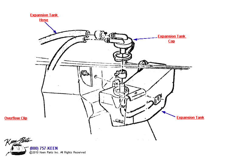 Keen Corvette Parts Diagrams