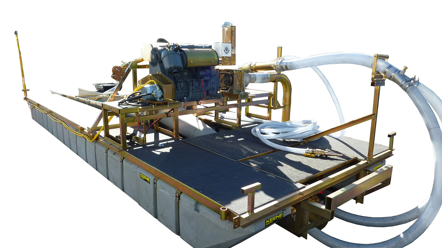 8 Inch Diamond and Gold Dredge Keene Engineering