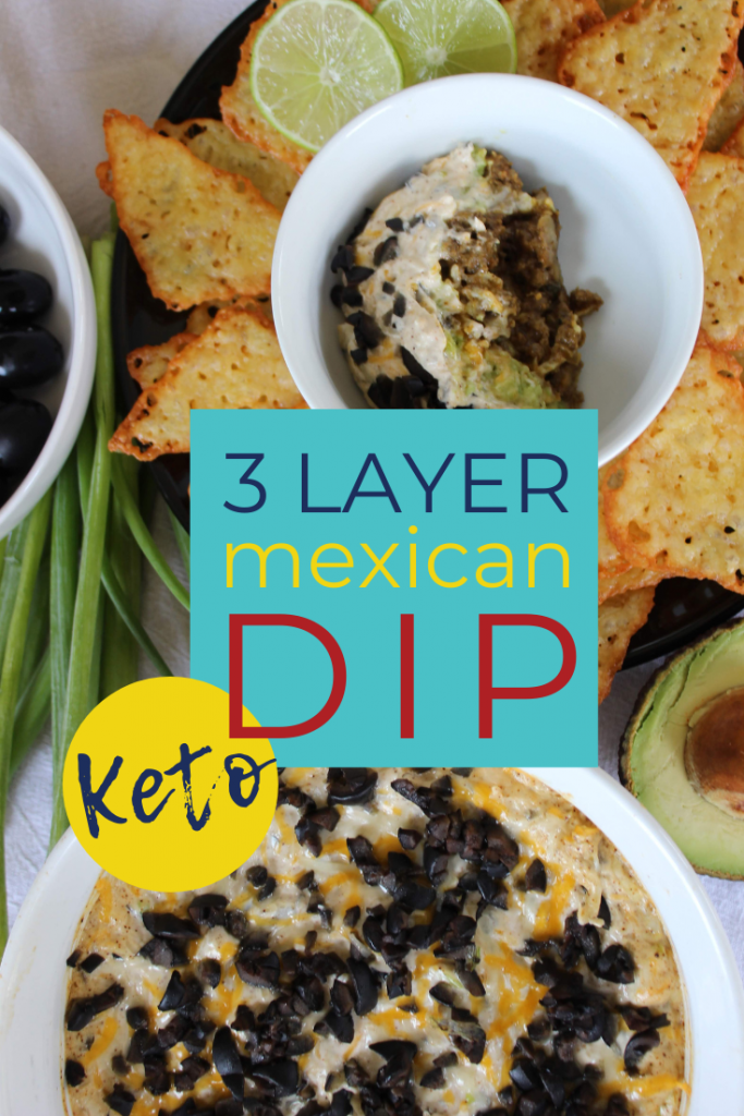 3 Layer Mexican Dip Keen for Keto