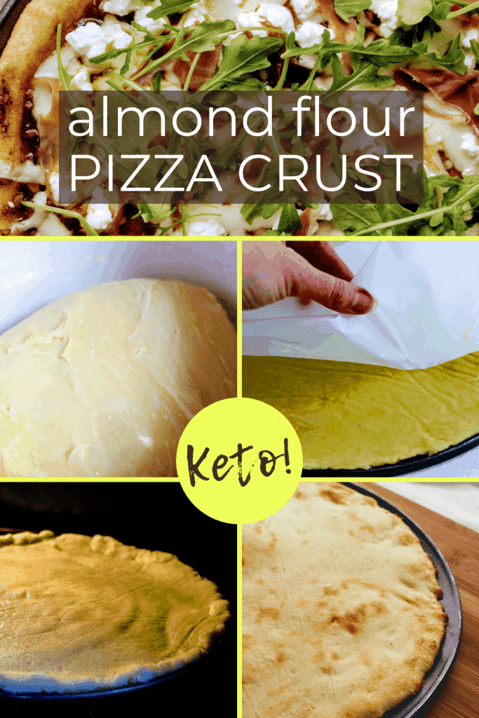 Almond Flour Pizza Crust Keen for Keto Low Carb